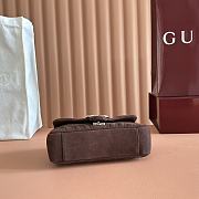 Gucci Marmont Small shoulder bag Dark Brown 22x15x6cm - 3