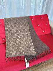 Gucci GG cashmere scarf 47x200cm - 1