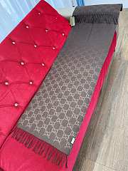 Gucci GG cashmere scarf 47x200cm - 4