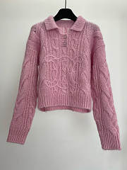 Celine Pink Sweater - 1