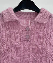 Celine Pink Sweater - 3