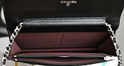 Chanel Wallet Woc Chain Black Caviar Silver 19cm - 2