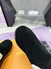 Louis Vuitton Aspen Chelsea Ankle Black Boot - 5