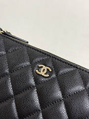 Chanel 25A Clutch on Chain in Black Caviar 21x12x5.5cm - 2