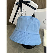 Prada Blue Re-Nylon Logo Bucket Hat - 4