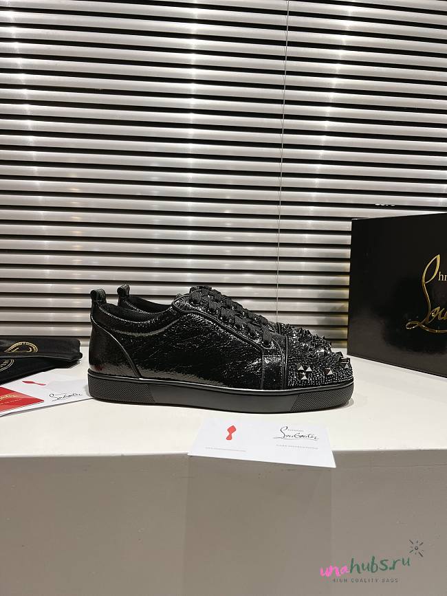 Christian Louboutin Louis Junior P Strass Eternity sneakers - 1
