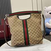 Gucci Giglio large tote bag Brown 39.5x35x14cm - 4