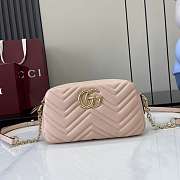 Gucci GG Marmont small camera bag Pink 24x15x8cm - 1