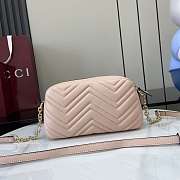 Gucci GG Marmont small camera bag Pink 24x15x8cm - 3