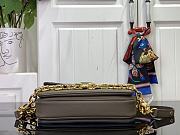 Louis Vuitton Pochette Métis East West Grey 21.5x13.5x6cm - 4