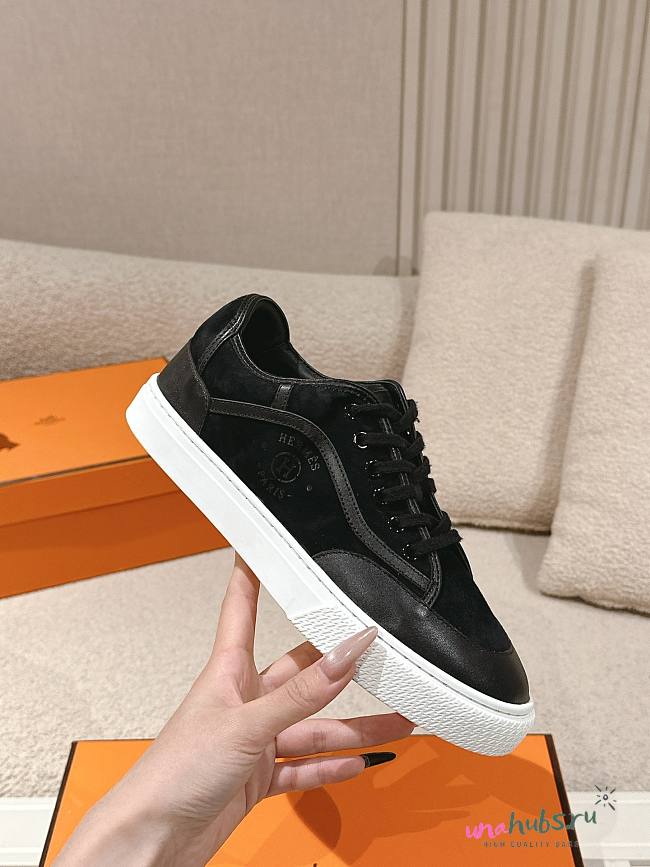 Hermes Black Sneaker - 1