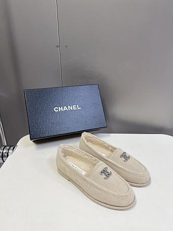 Chanel Cream Loafer