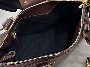 Chloe Paddington bag Grained leather Dark Brown 36x18x18cm - 2