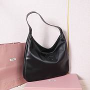 Miu Miu Hobo Bag Black 42x42x10cm - 5