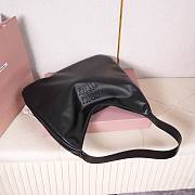 Miu Miu Hobo Bag Black 42x42x10cm - 4