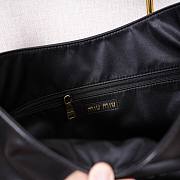 Miu Miu Hobo Bag Black 42x42x10cm - 3