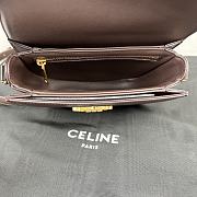 Celine Teen Besace Triomphe brown bag 18.5x16x6cm - 2
