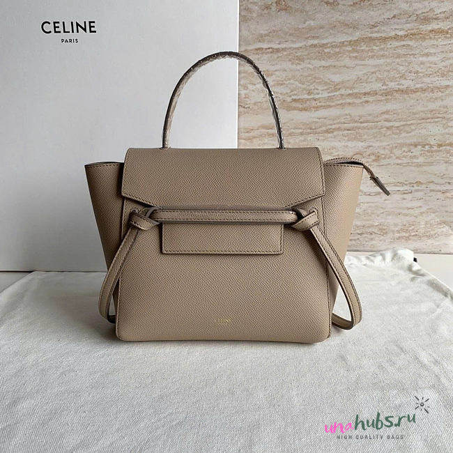 Celine Nano Belt Bag Etoupe 20x20x10cm - 1