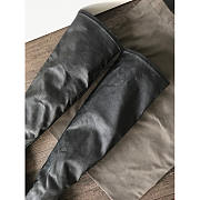 Rick Owens Stocking Over-The-Knee Sneaker Boots In Black - 3