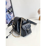 Louis Vuitton Odyssée Shoulder Bag Black 27x17x12cm - 4