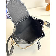 Louis Vuitton Odyssée Shoulder Bag Black 27x17x12cm - 2