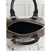 Louis Vuitton Speedy Trunk 20 Brown Monogram 20.5x16x11cm - 5