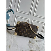 Louis Vuitton Speedy Trunk 20 Brown Monogram 20.5x16x11cm - 2