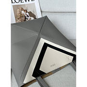 Loewe Medium Puzzle Fold Tote Grey/Black & Light Beige 21cm - 3