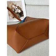 Loewe Medium Puzzle Fold Tote Brown/Black & Blue/Green 31cm - 5