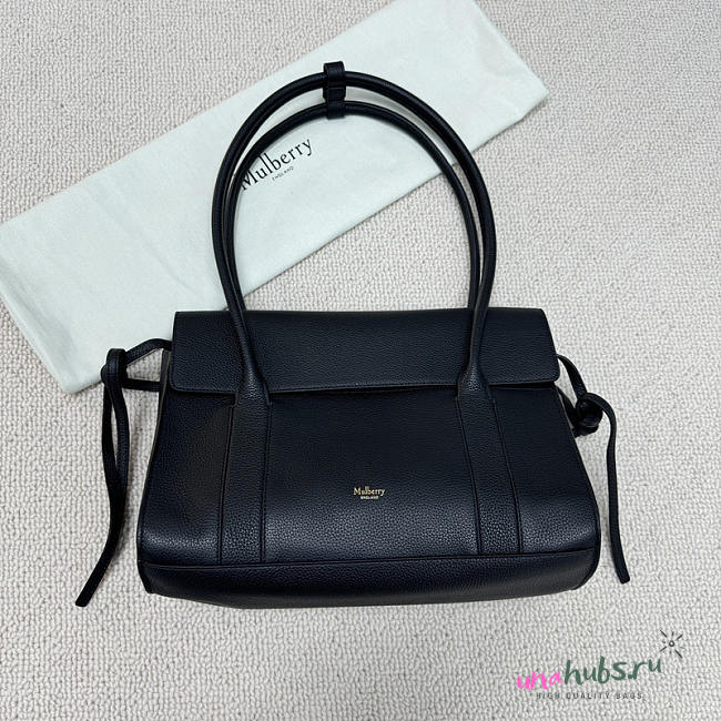 Mulberry Soft Bayswater Black Heavy Grain 46x23x33cm - 1