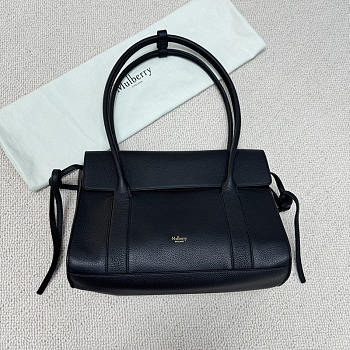 Mulberry Soft Bayswater Black Heavy Grain 46x23x33cm