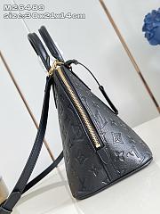 Louis Vuitton Alma PM Black 30x21x14cm - 5