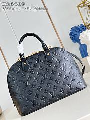 Louis Vuitton Alma PM Black 30x21x14cm - 4