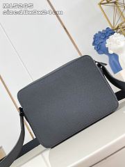 Louis Vuitton Boarding Messenger Black 24x18x9cm - 5
