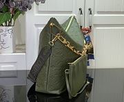 Louis Vuitton Coussin Hobo Green MM 38x33x10cm - 2