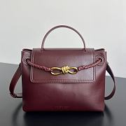 Bottega Veneta Ciao Ciao Red Wine 26x19x10.5cm - 1