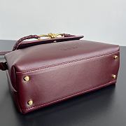 Bottega Veneta Ciao Ciao Red Wine 26x19x10.5cm - 4