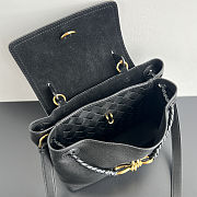 Bottega Veneta Ciao Ciao Black 26x19x10.5cm - 5