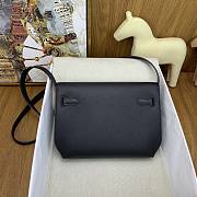 Hermes Kelly depeches 25 Black 25cm - 3
