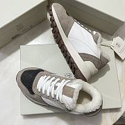 Brunello Cucinelli Beige Sneaker - 3