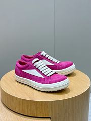 Rick Owens Pink Sneakers - 1