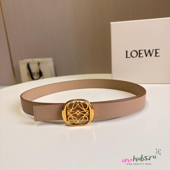 Loewe Nude Gold Belt 2.8cm - 1