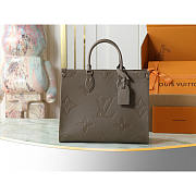 Louis Vuitton OnTheGo MM Bag Smoke 35x27x14cm - 1