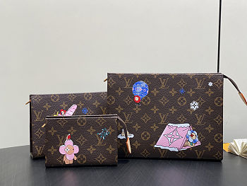 Louis Vuitton Trio Toilet Pouch 25x20x5.5cm
