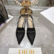 Dior J'Adior Slingback Pump Heel In Black 5cm - 3
