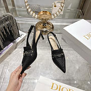 Dior J'Adior Slingback Pump Heel In Black 5cm - 2