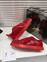 Christian Louboutin Supertracks Pik Jr Red Sneakers  - 2