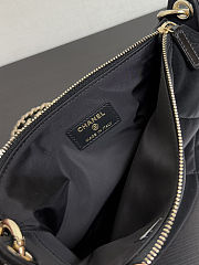 Chanel Clutch With Chain Velvet-Effect Nylon 22x15x6cm - 5