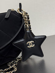 Chanel Clutch With Chain Velvet-Effect Nylon 22x15x6cm - 2