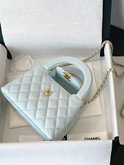 Chanel Kelly Bag in blue - 19X13X7cm - 5